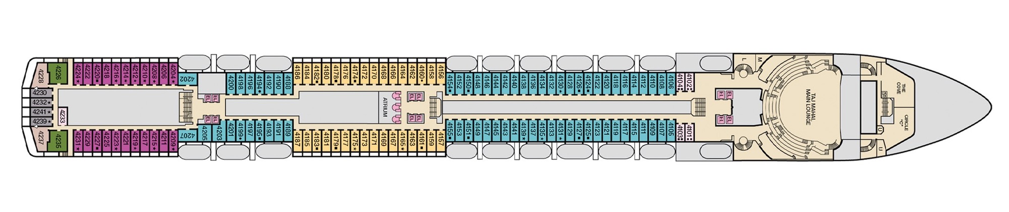 Deck 4 - Main plan